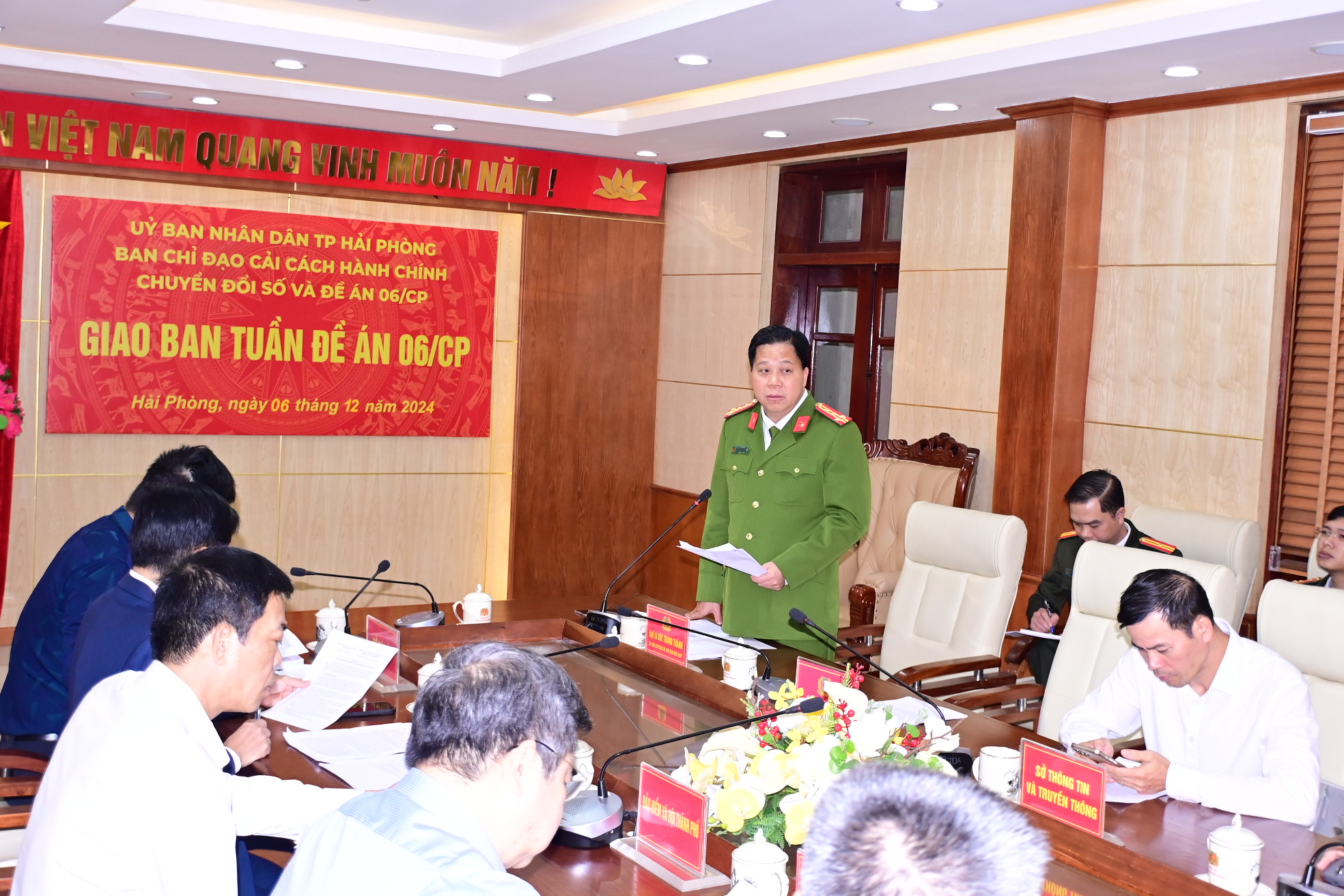 Đẩy nhanh tiến độ triển khai các nhiệm vụ Đề án 06/CP